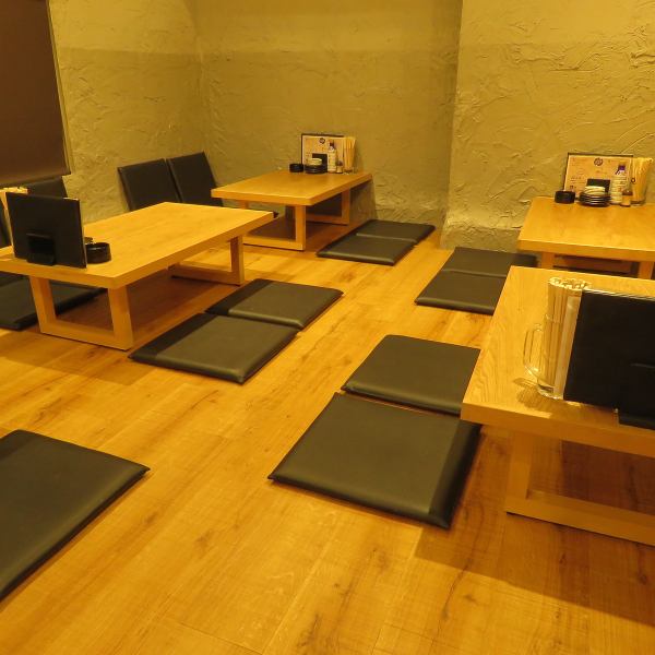 In the back of the store, there is also a tatami room that can accommodate up to 20 people! Perfect for banquets ☆ Many courses with all-you-can-drink are also available! It is also recommended for various events! Feel free to come with children♪