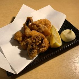 Deep-fried octopus