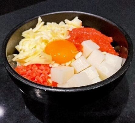 明太子麻糬起司天婦羅
