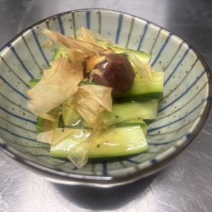 梅ダレきゅうり