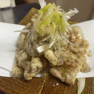 豚トロの塩唐揚げ