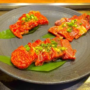 国産牛3種盛り合わせ（サーロイン/ロース/カルビ）