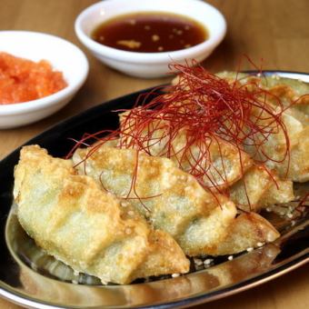 5 Korean fried dumplings