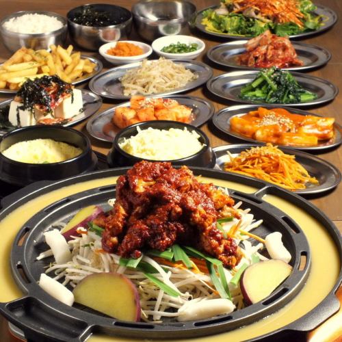 本格韓国料理を愉しめる！