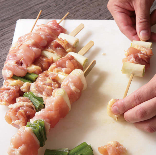 Yakitori with a focus on freshness