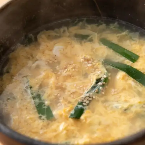 鶏たまごスープ