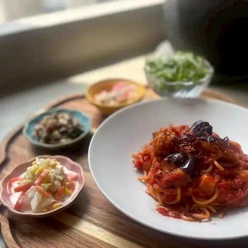 Fresh pasta lunch