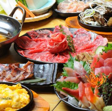 多彩な飲み放題付きコース