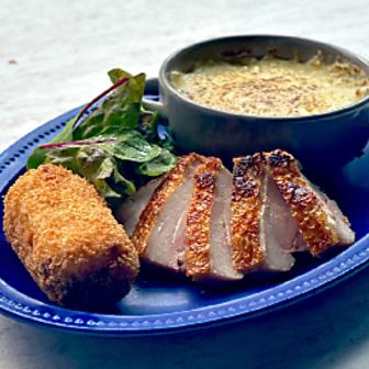 ◇今月のホットデリ3種プレート◇パン食べ放題付き&ドリンクバー付き