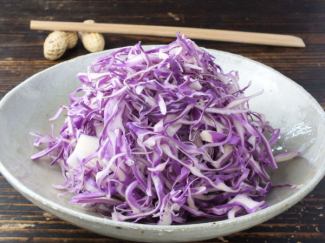 Purple cabbage sauerkraut <Japanese style>