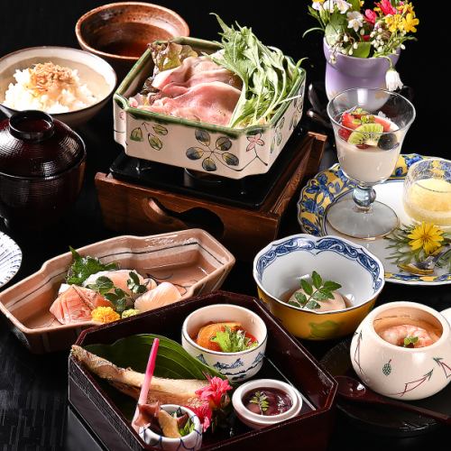 Perfect for a luxurious lunch or a girls' get-together! "Tsubabuki" 3,000 yen (3,300 yen including tax)