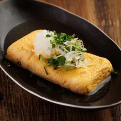 鶏出汁の出汁巻き玉子