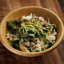 胡麻薫るバンバンジー風サラダ