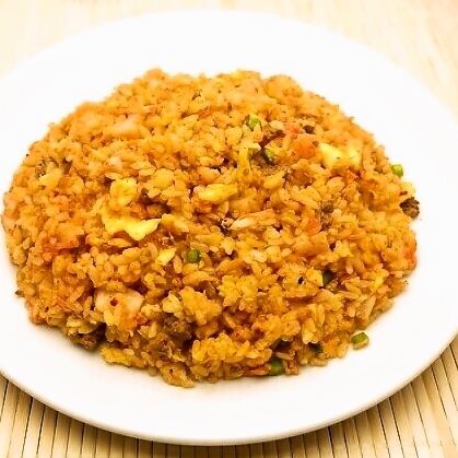 豚肉とキムチチャーハン