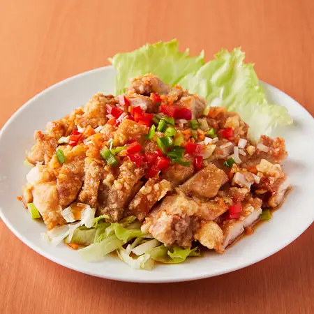 ジューシー唐揚げ/黒酢鶏の唐揚げ炒め/油淋鶏