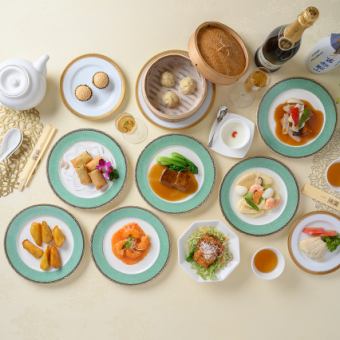 【オーダーバイキング≪アルコール飲み放題付≫】1F席限定！～北京ダック&手包み小籠包付き～