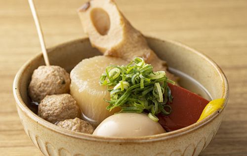 手作りの美味しいおでん!