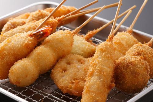 揚げたて串カツと自家製ソース