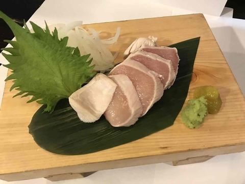 Fresh! Kirishima chicken sashimi