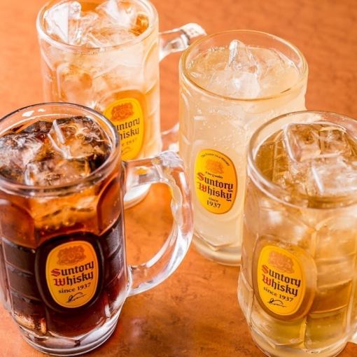 All-you-can-drink highballs from a highball specialty store ☆ [2-hour all-you-can-drink course] 1,500 yen!