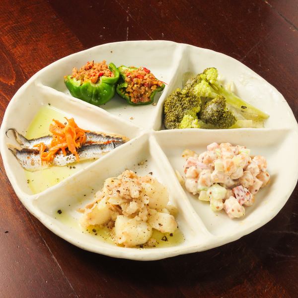 おまかせ前菜盛り合わせ