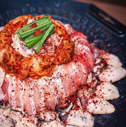 牡蠣炊き肉鍋セット4800円→4300円◆飲み放題付5800円＜新商品/お試し価格期間限定＞