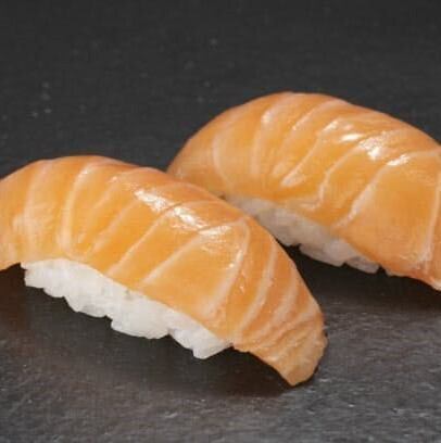 Salmon sushi - 6 pieces -