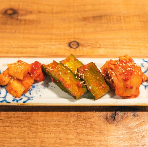 김치삼종 모듬