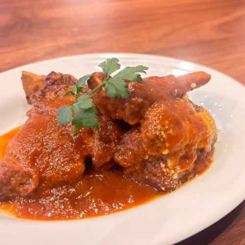 スペアリブの赤ワイン煮込み