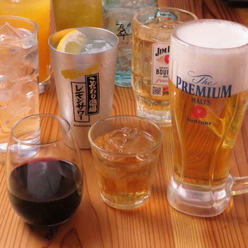 飲み放題で宴会充実