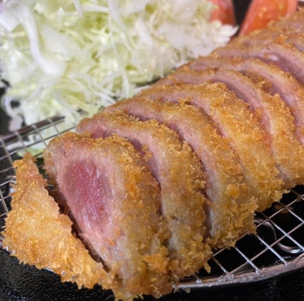 Beef cutlet set meal [80g]