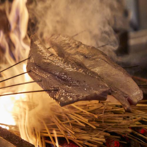 짚구이의 생선으로 비일상을.