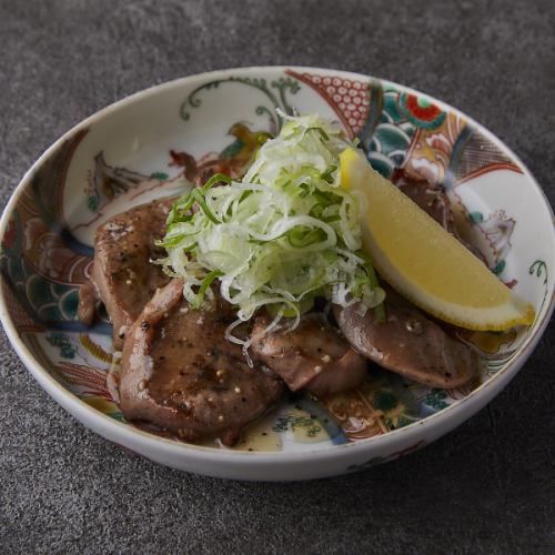 Specially selected P tongue with green onion and salt