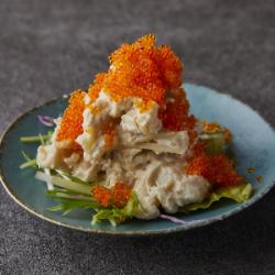 Anchovy potato salad