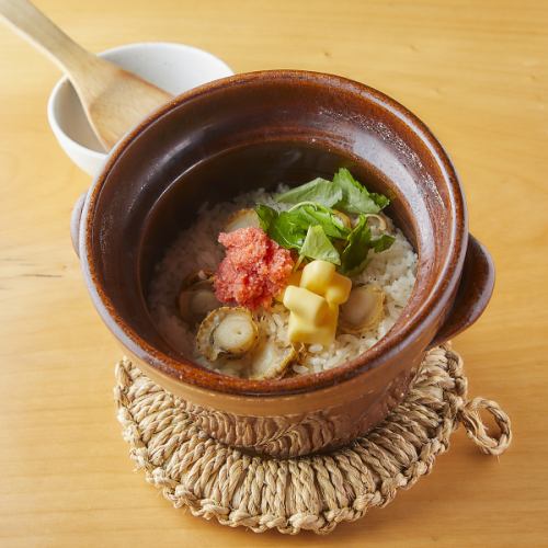 Mentaiko and scallop butter