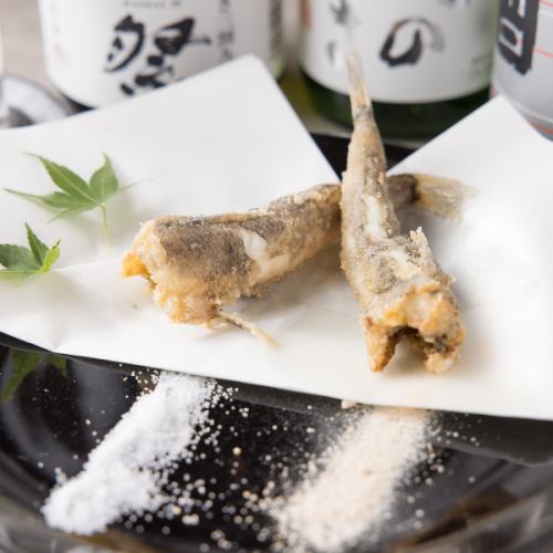 メヒカリ唐揚げ