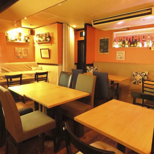 Reservations are required for sofa seats