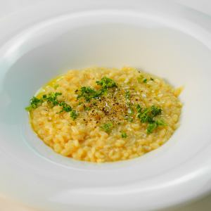 カンカン焼の〆のリゾット