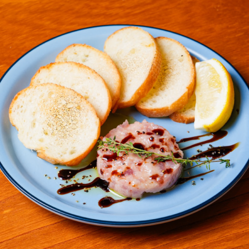 ねぎまぐろとバルサミコソースの素敵なマリアージュ