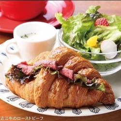 데카와상 샌드 세트 오미규 로스트 비프