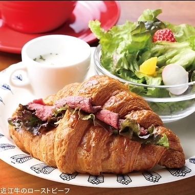 데카와상 샌드 세트 오미규 로스트 비프