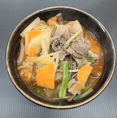 ユッケジャンクッパ