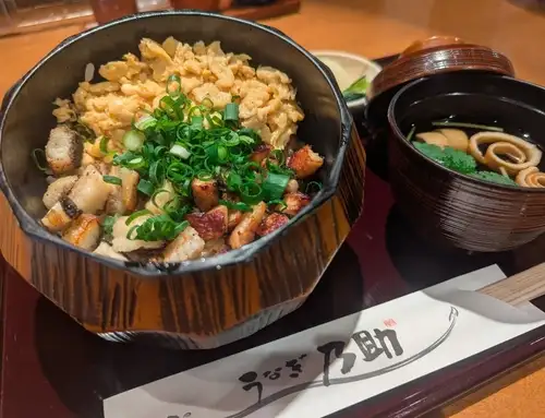うな三色丼