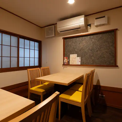 ゆっくり食事を楽しめる