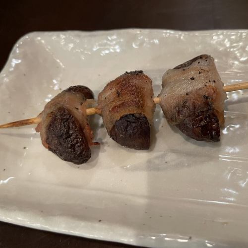 しいたけ肉巻き