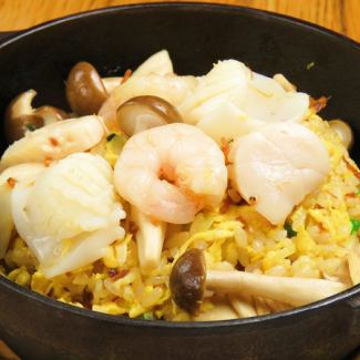 Seafood Mushroom XO Sauce Fried Rice