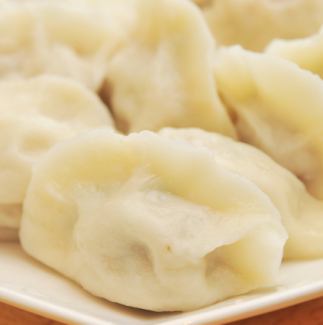 Black pork and Chinese cabbage soup dumplings/Shrimp and chive soup dumplings (6 pieces)