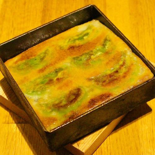 虾韭菜毛饺（青皮）6个