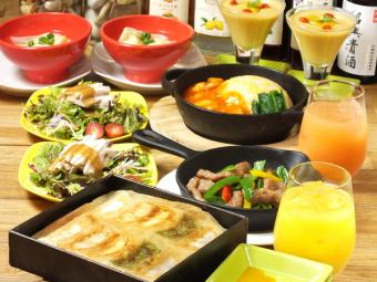 【추천!루미네(루미네) 코스】【3시간 음료 무제한 포함】