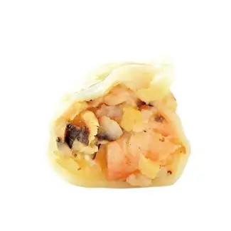 【羽根餃子】海老と筍と椎茸の羽根餃子（Shrimps With Bamboos Chutes And Mushrooms )
